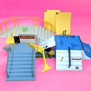 Fingerboard Skate Park LOT w/Tech Deck Braille Set Ramps Grind Rails Accessories